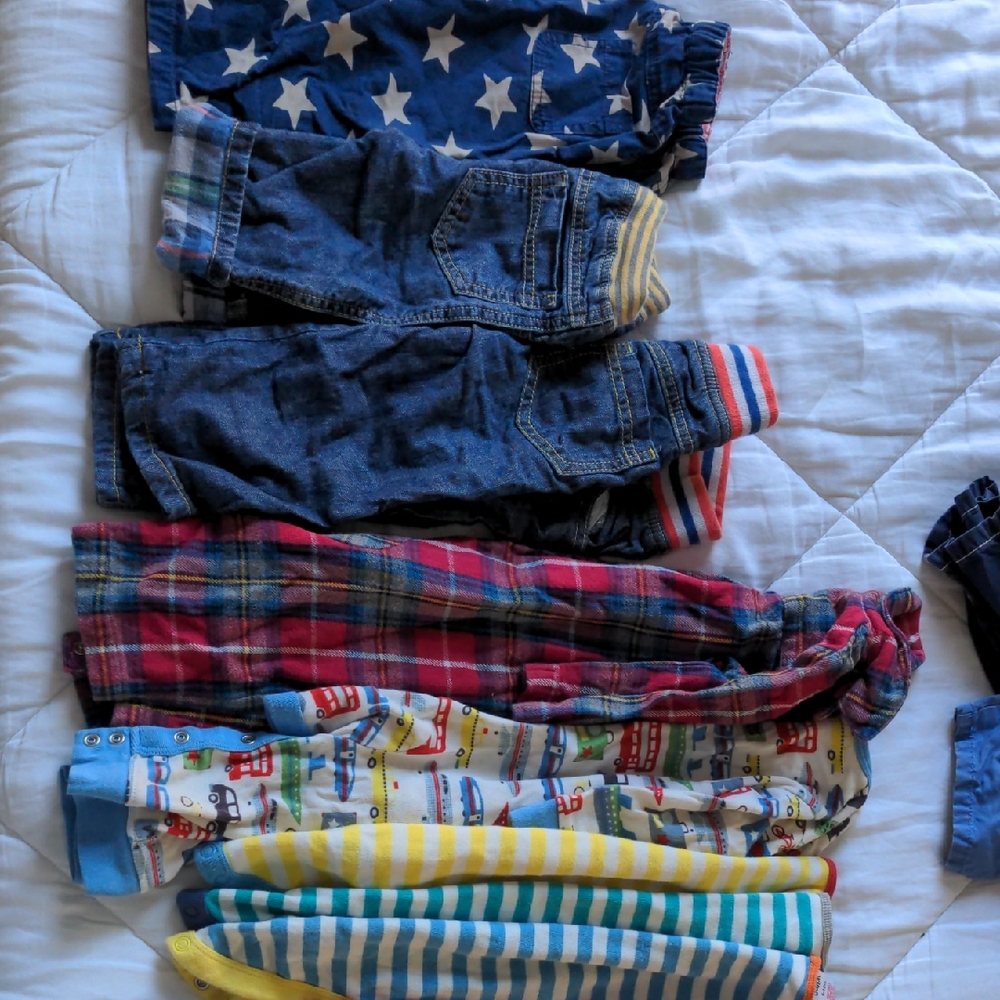 Colorful Kids Pajama Pants Set